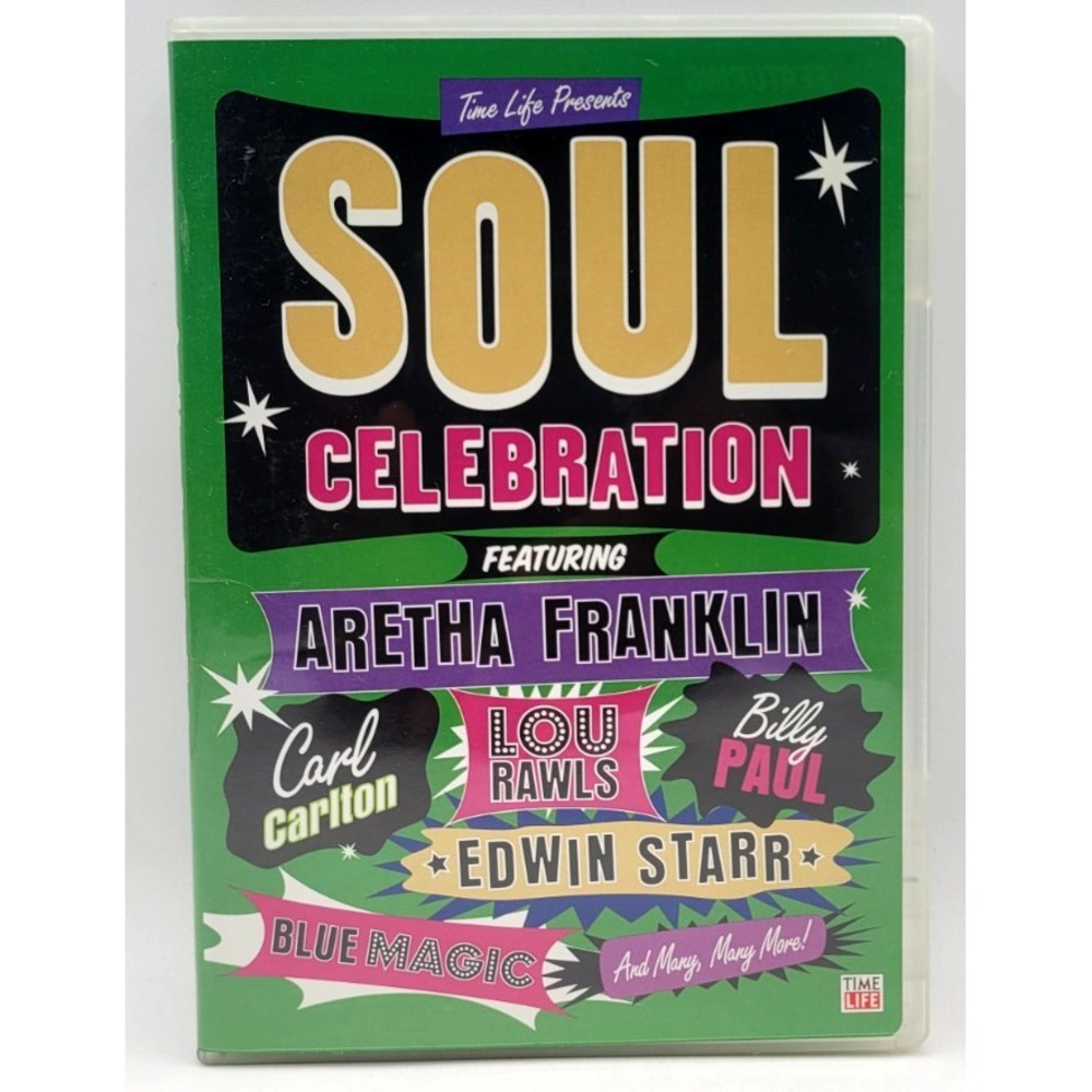 Soul Celebration Vol. 5 DVD 2005 Time Life Aretha Franklin Gloria Gaynor Concert